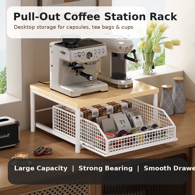 Coffee Machine Storage Rack Pu - Pocket Coffee Maker recension och pris