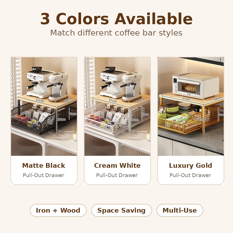 Coffee Machine Storage Rack Pu - Pocket Coffee Maker recension och pris