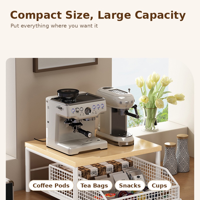 Coffee Machine Storage Rack Pu - Pocket Coffee Maker recension och pris