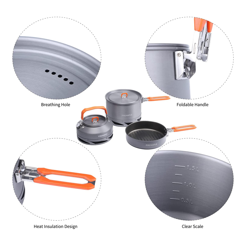 Fire Maple Camping Cookware Ut - Camping Cooking Accessories recension och pris