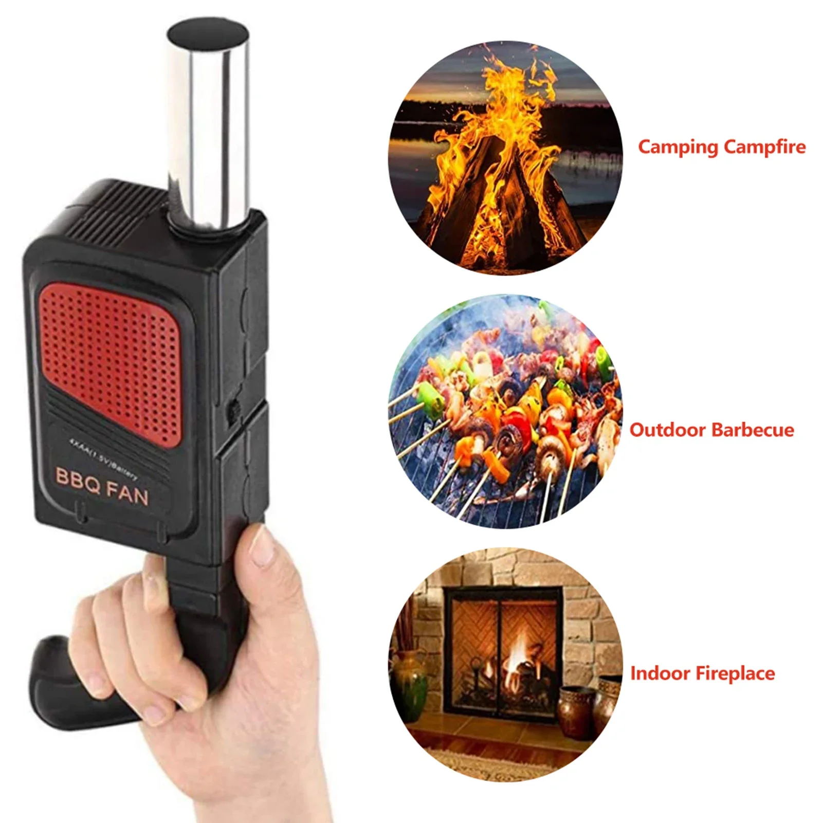 Portable Handheld Electric BBQ - Camping Cooking Accessories recension och pris