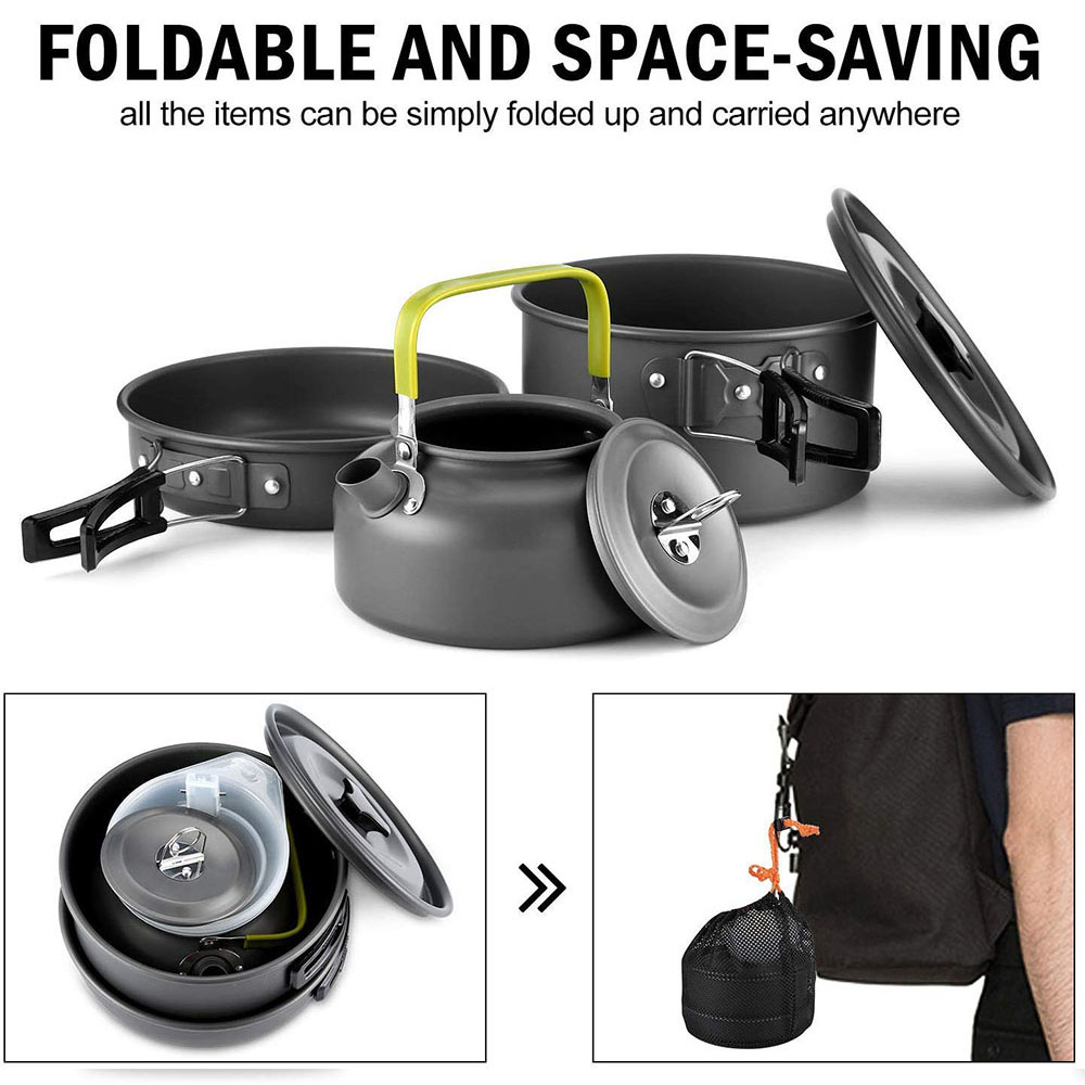 Outdoor Camping Cookware Set M - Camping Cooking Accessories recension och pris