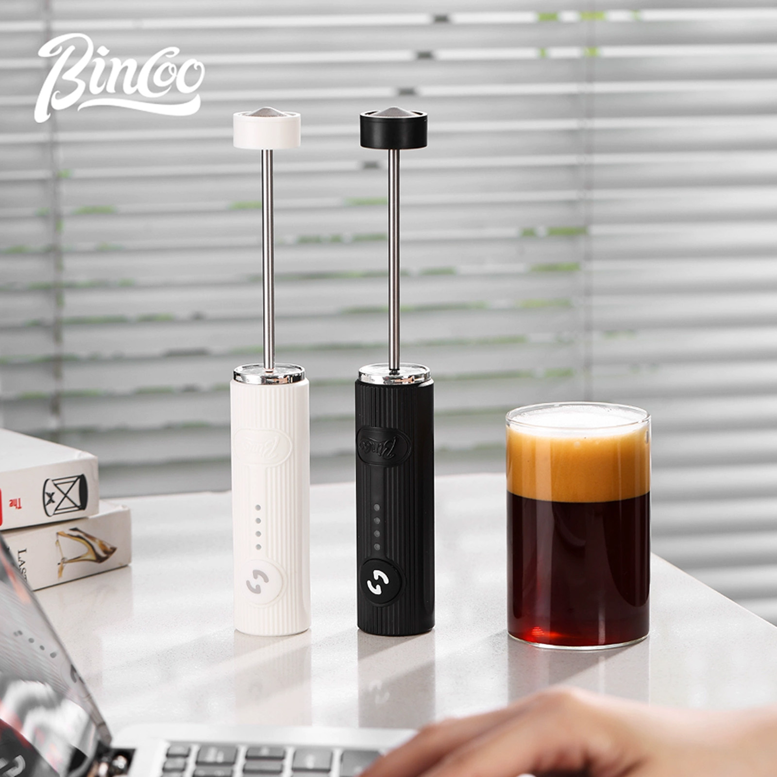 BINCOO Electric Coffee Frother - Pocket Coffee Maker recension och pris