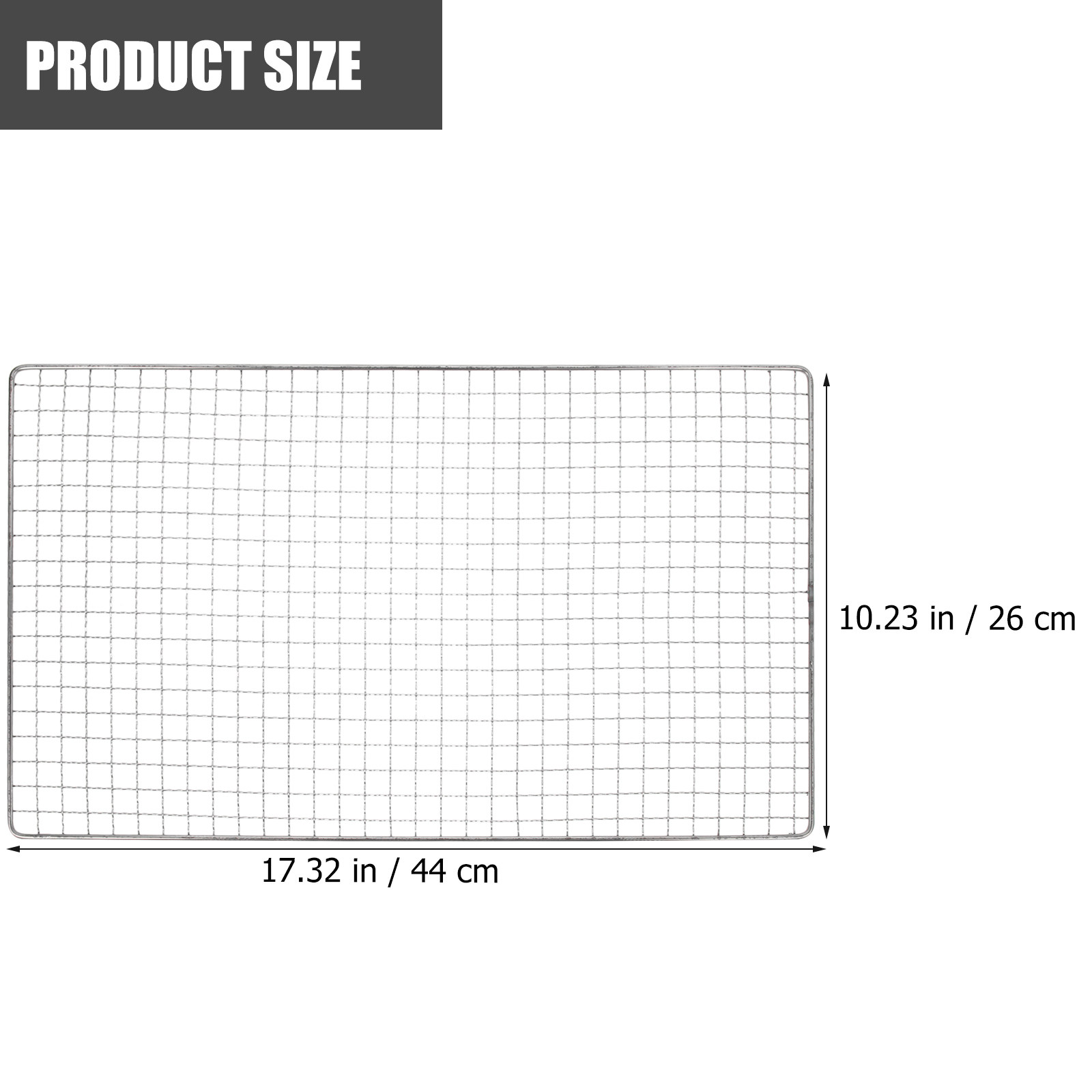 2Pcs Stainless Steel Bbq Grill - Camping Cooking Mesh recension och pris
