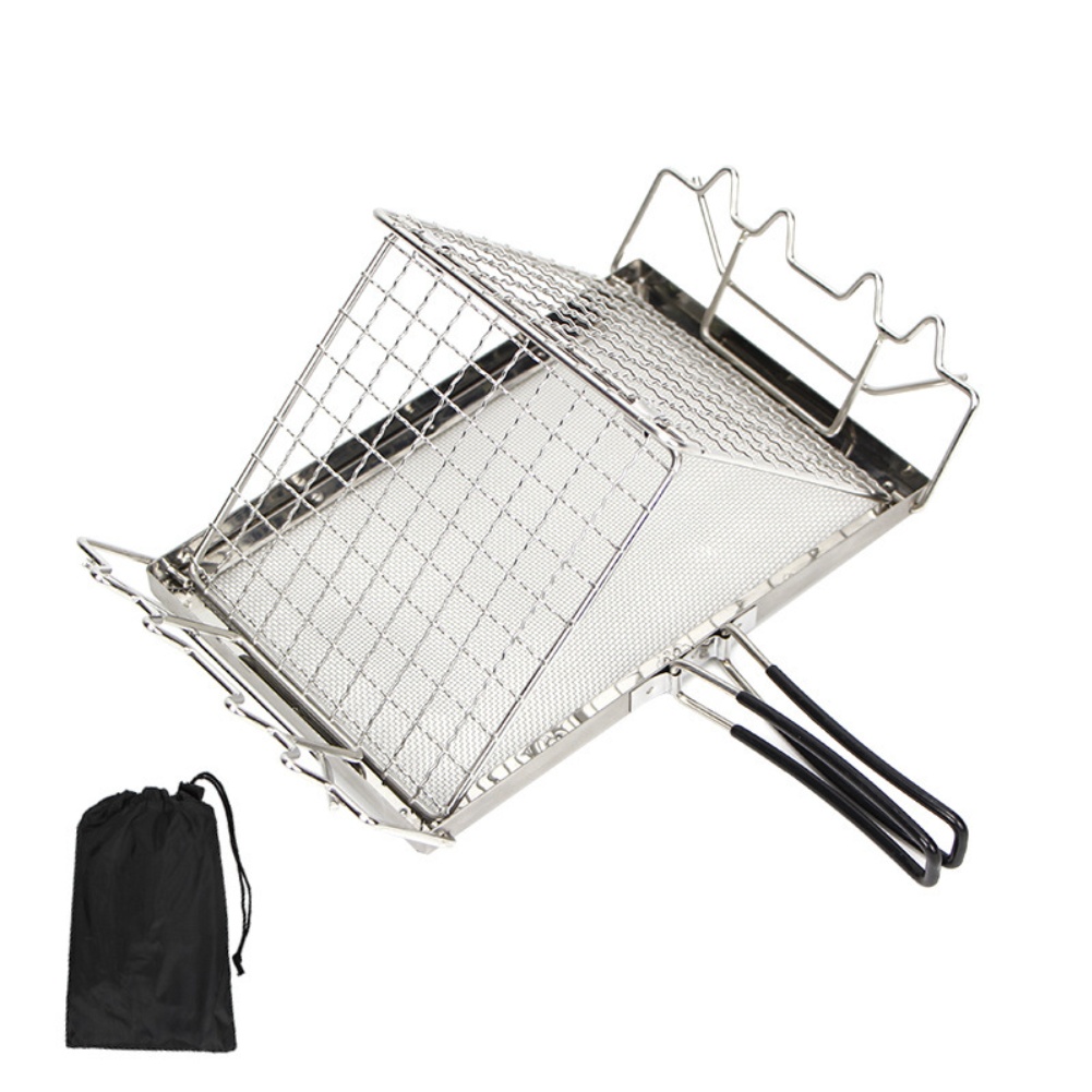 Stainless Steel Grill Rack for - Camping Cooking Open Fire recension och pris