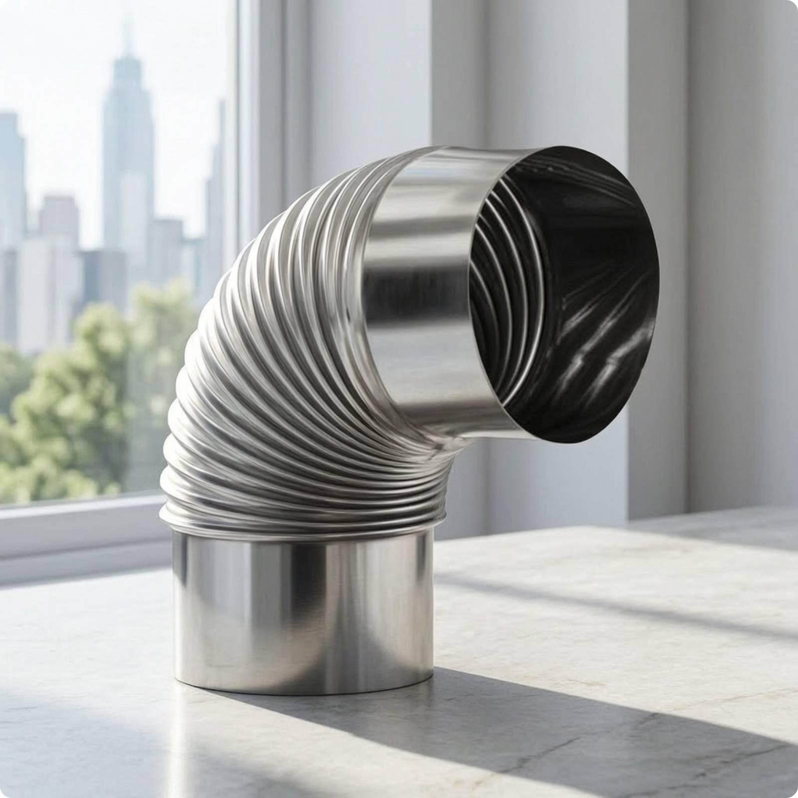 Durable Stainless Steel Elbow  - Camping With Cooking recension och pris