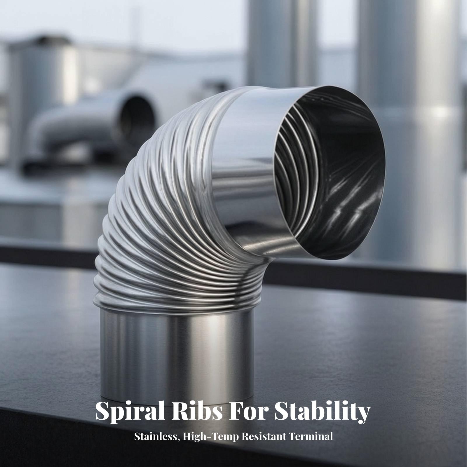 Durable Stainless Steel Elbow  - Camping With Cooking recension och pris