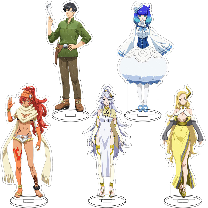 16CM Anime Figure Campfire Coo - Campfire Cooking With My Absurd Skill recension och pris