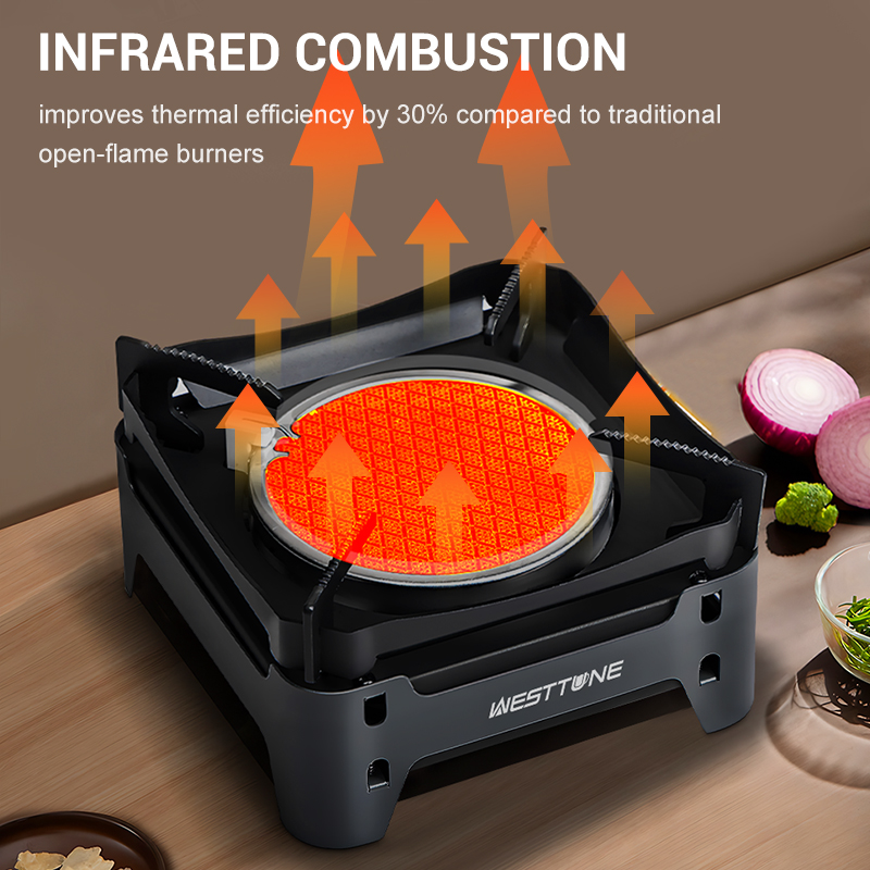 WESTTUNE Outdoor Infrared Comb - Camping Cooking Burner recension och pris